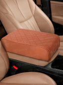 Накладка на подлокотник PSV Pillow (Коричневый), экокожа 