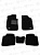 Коврики Hyundai i30 I 2007-2012 г. - 3D черный "Royal Magic Mat"