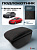 Автоподлокотник Skoda Octavia III 2013-2023 г. - (A7) РОМБ/отстрочка красная, черная экокожа