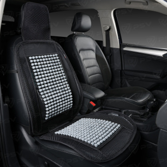 Накидка массажная PSV P2009 PLUS (с поддержкой) шарики (Серый), 1 шт.