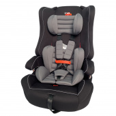Автокресло детское 9-36 кг (Группа I, II, III) Little Car BBC-513 Серый