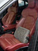 Подушка под спину поясничная PSV Bodhi ALCANTARA Pillow (Черный), 1 шт., алькантара