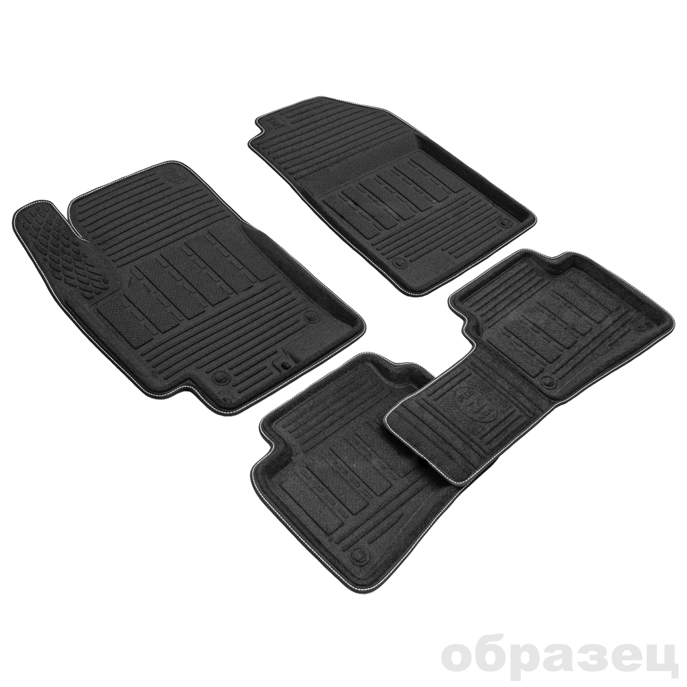 Коврики Ford Kuga II 2012-2019 г. - 3D ворсовые 