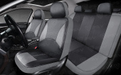 Чехлы PSV Imperial Next (Серо-Черный),  экокожа