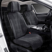 Накидки A003PL237 FRONT (Темно-Серый), на переднее сиденье (1 шт.), алькантара