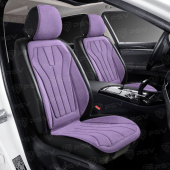 Накидки A001PL237 FRONT (Фиолетовый), на переднее сиденье (1 шт.), алькантара