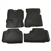Коврики Hyundai Tucson III 2015-2020 г. 3D черный/черный кант eva "AVR"