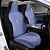Накидки A002LK58 FRONT (Синий), на переднее сиденье (1 шт.), алькантара