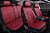 Накидки 5D PSV Skin (Черно-Красный), комплект на весь салон, мокрая кожа