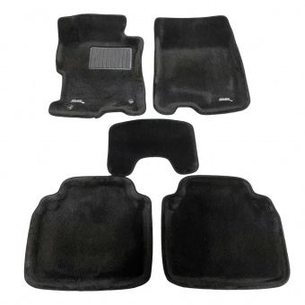 Коврики Honda Accord VIII 2007-2013 г. -  3D черный "Royal Magic Mat" (USA)